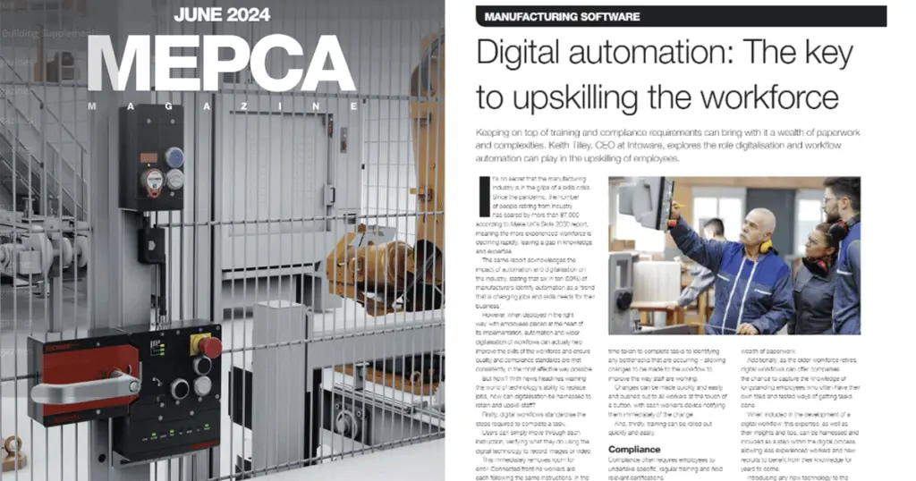 Digital automation: The key to upskilling the workforce