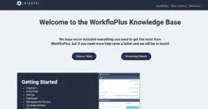 WorkfloPlus Knowledge Base